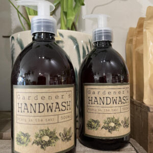 Gardener's hand wash