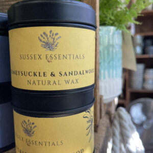 Sussex Essentials - Honeysuckle & Sandalwood Natural Wax